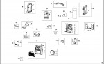 DeWalt DCR021-XJ SITE RADIO Spare Parts